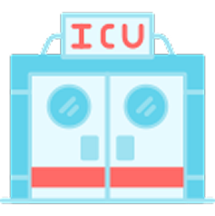 Digital OPD ICU Illustration